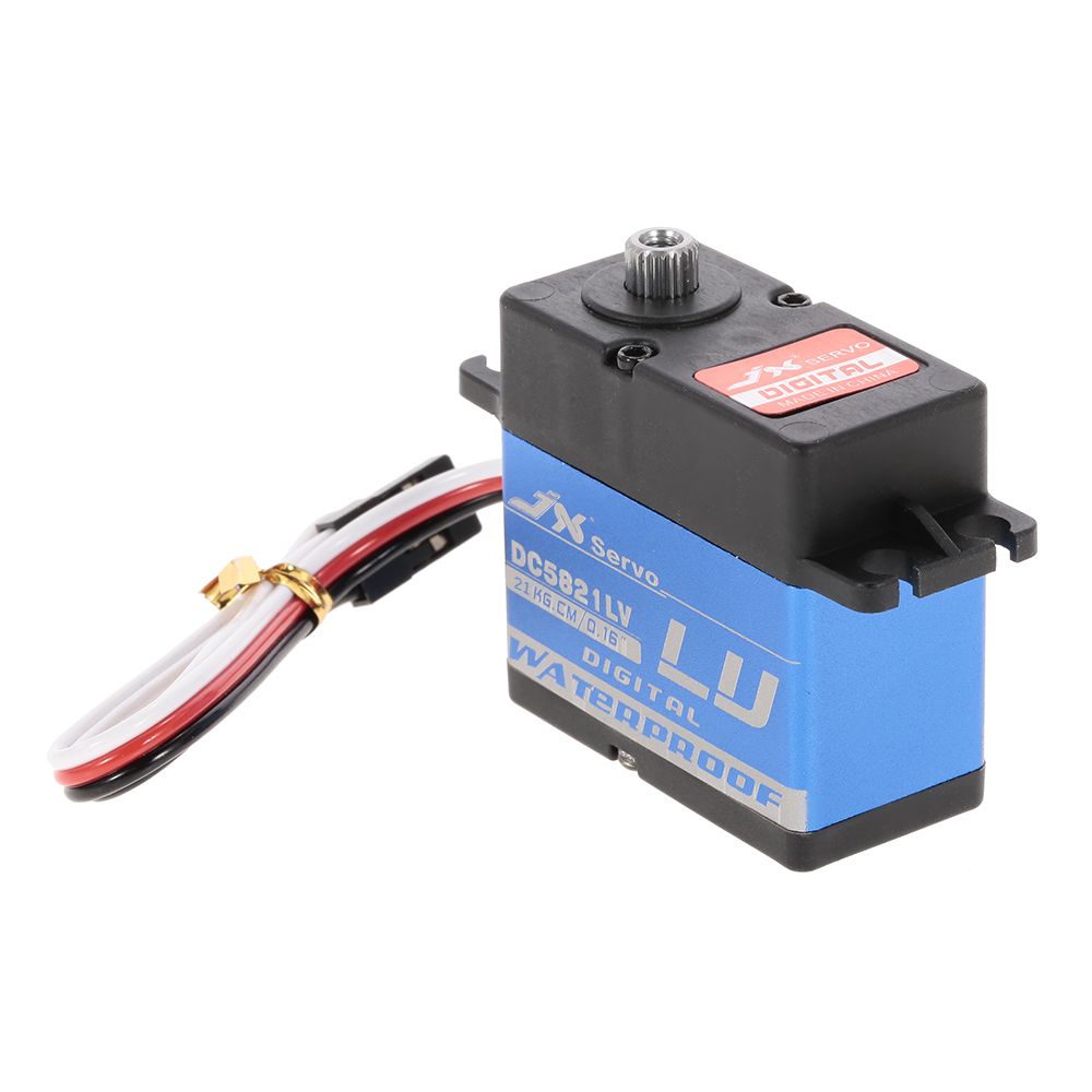 JX DC5821LV 21KG Full Waterproof Digital Metal Servo For