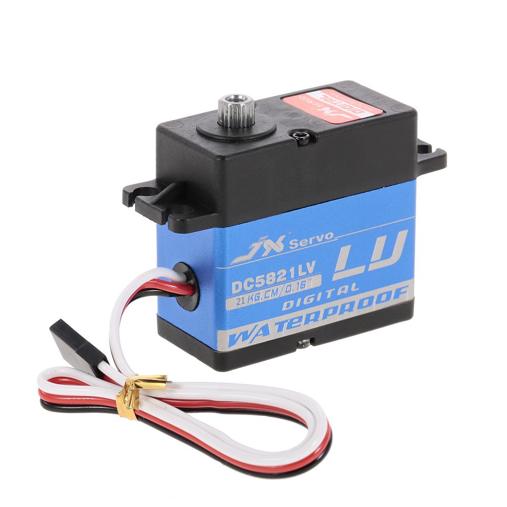 JX DC5821LV 21KG Full Waterproof Digital Metal Servo For