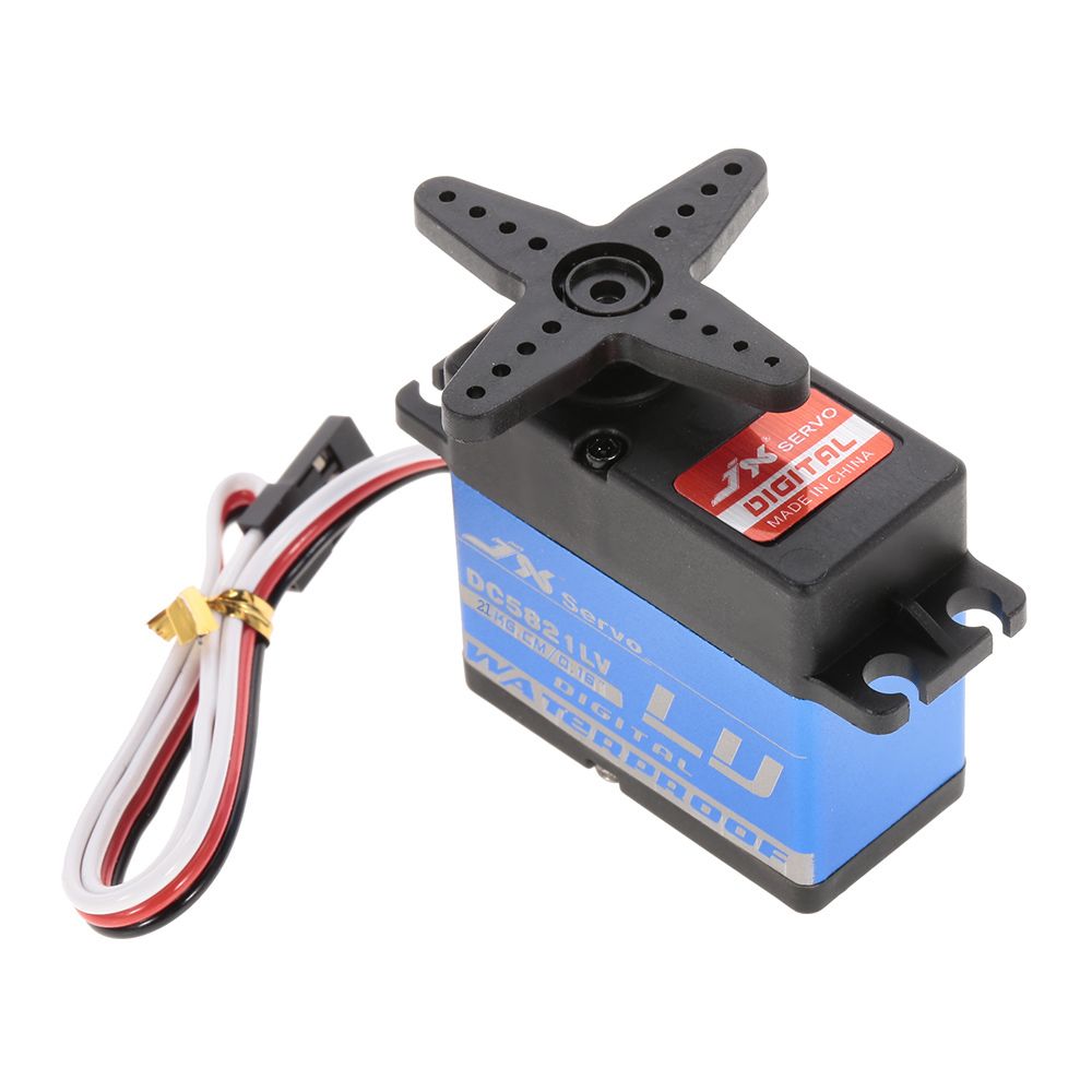 JX DC5821LV 21KG Full Waterproof Digital Metal Servo For