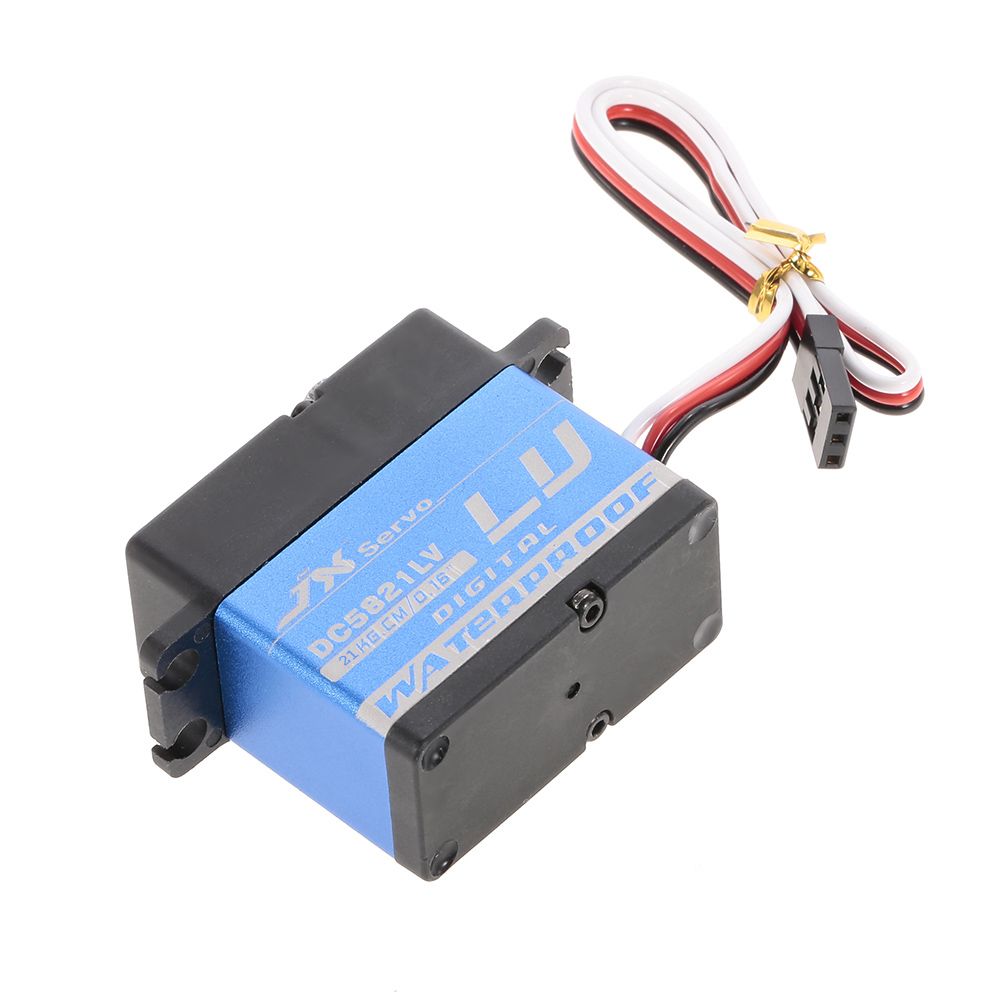 JX DC5821LV 21KG Full Waterproof Digital Metal Servo For