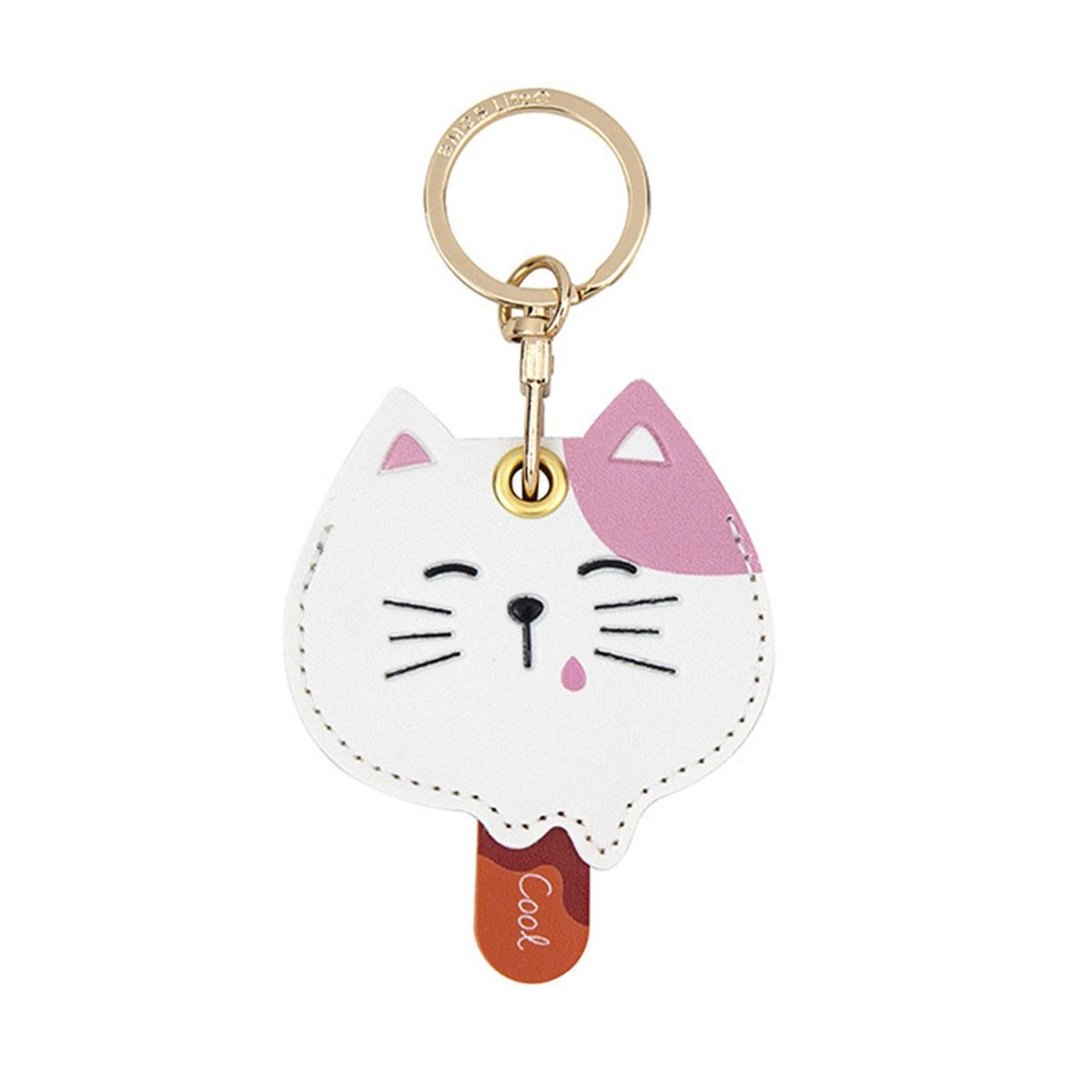 Key Fob Access Control Card Holder Keychain White