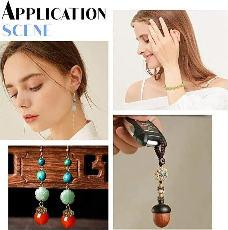 NBEADS 50-200PCS Tibetan Style Round Alloy Bead Caps Cadmium Free & Nickel Free & Lead Free for Spacer Fit DIY Jewelry Bracelets
