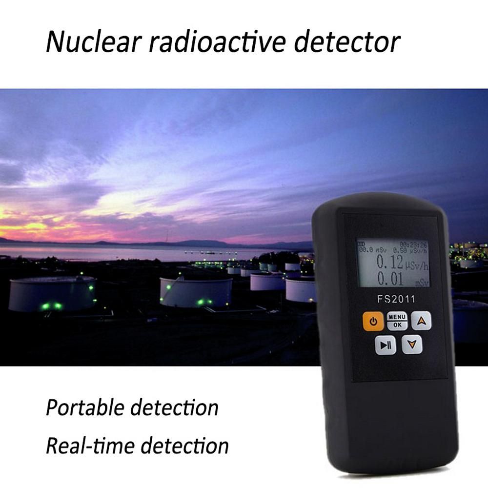 Handheld Portable Nuclear Radiation Detector Radiation Dose Alarm