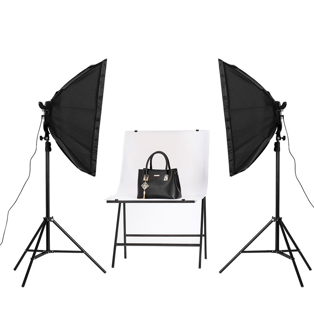 Professinal Studio Photography Softbox LED Light Kit