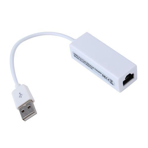 USB 2.0 To RJ45 Ethernet LAN Network Adapter Dongle Connector 10/100 Mbps