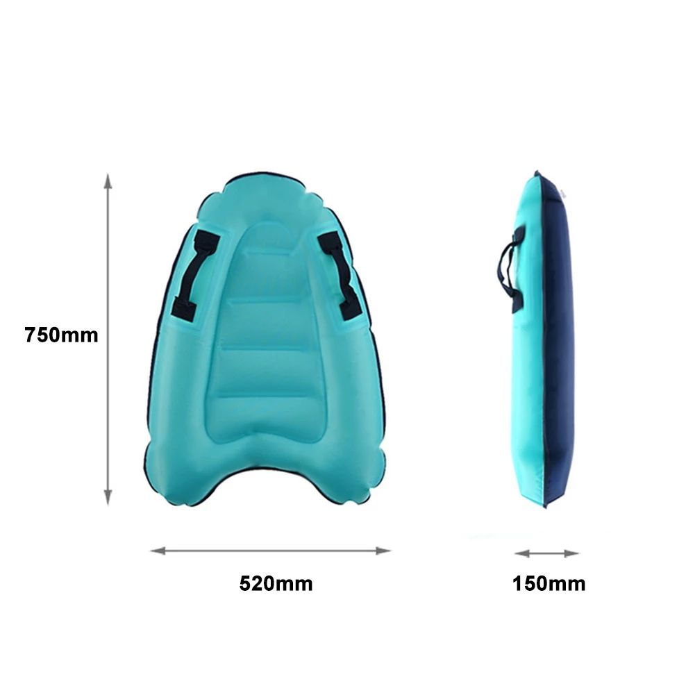 Outdoor Inflatable Surfboard Portable Swimming Wakeboard