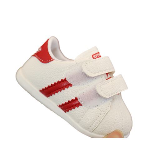 Baby Toddler Shoes Soft Sole Velcro Red