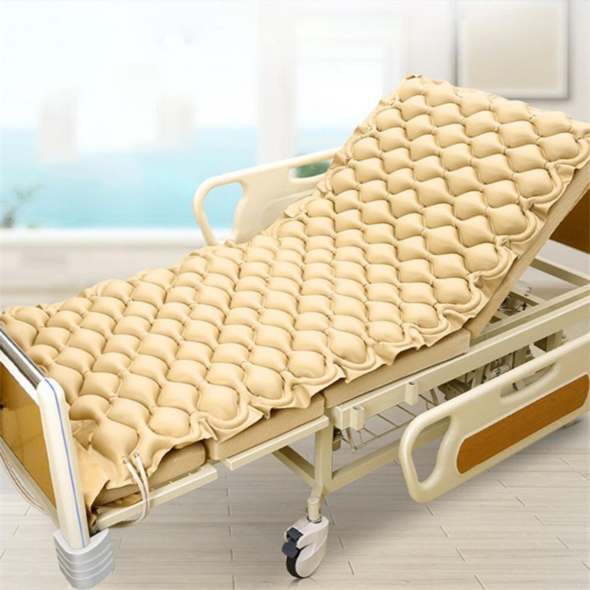 Inflatable Air Mattress Hospital Bed Air Mattress Grey