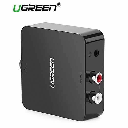 Digital To Analog Audio Converter, DAC, Digital Coaxial And Optical Toslink To Analog 2RCA RCA L/R And 3.5mm Audio Converter Adapter, 5V Power Adapter