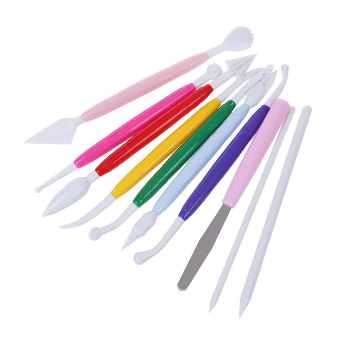 Cake Decorating Sugarcraft Modelling Tool Kit 10pcs)