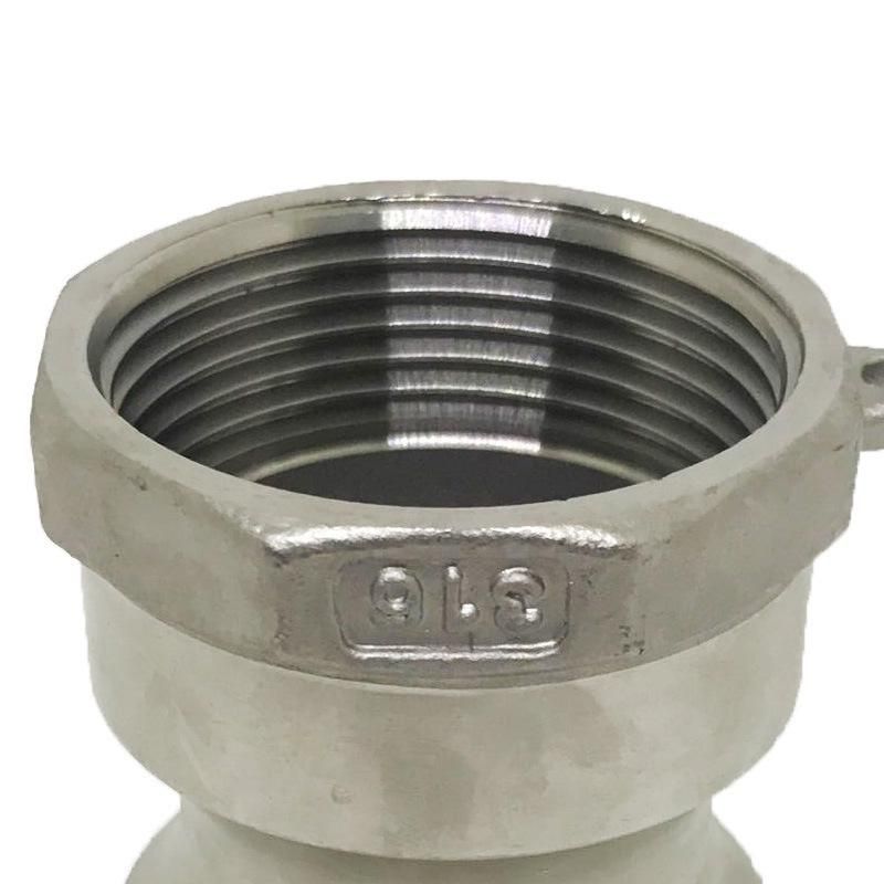 Type A Quick Connector 304 Stainless Steel Wrench Quick Connector Male Connector Internal Thread 4 Points 6 Points Factory Sales