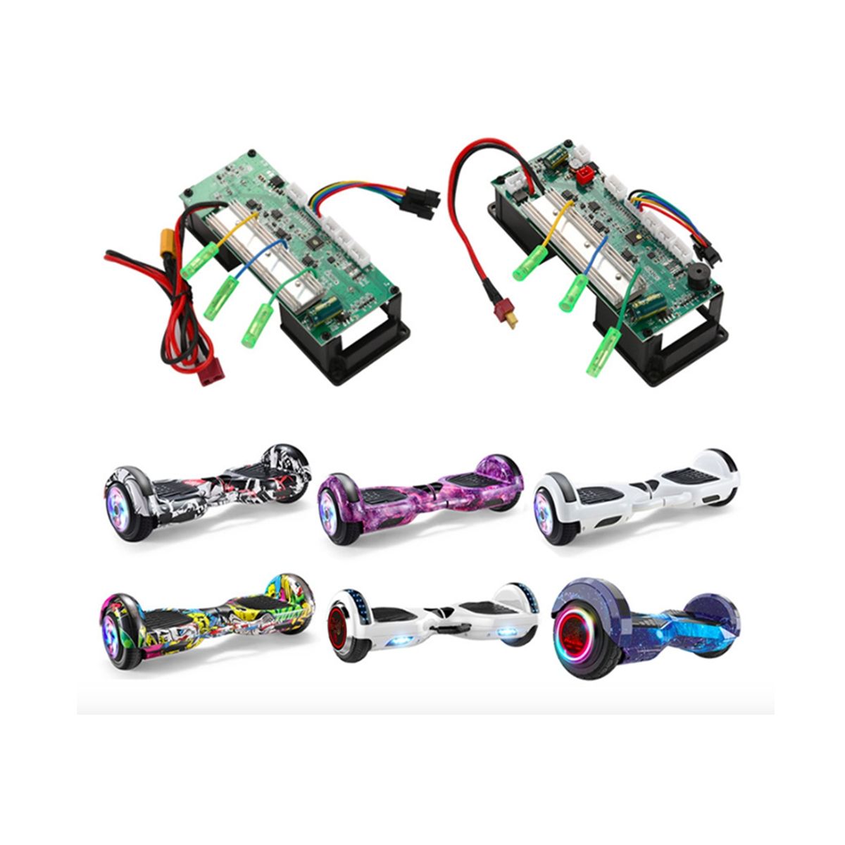 Dual System Electric Balancing Scooter Skateboard Hoverboard Motherboard Controller Control Board(Without Bluetooth)