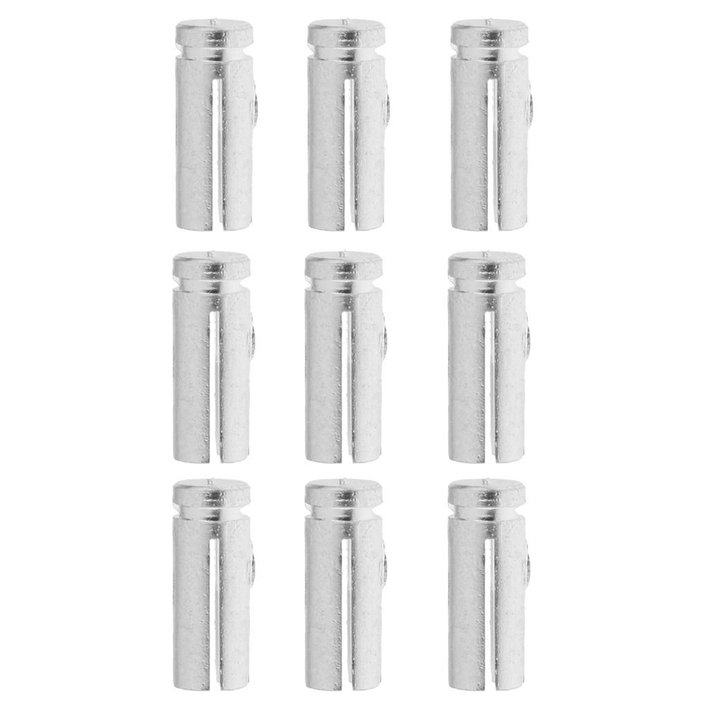 9x 9pcs Lightweight Aluminum  Flights Savers / Protectors For Steel