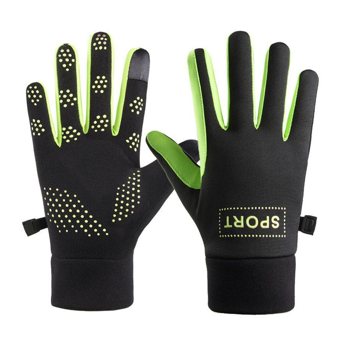 1 Pair Winter Cold Weather Warm Green