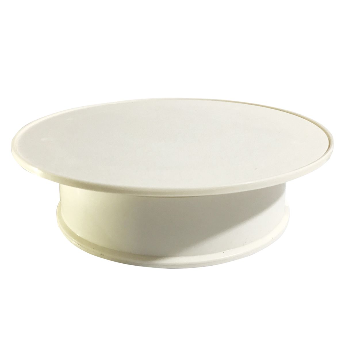 Motorized Turntable 360 Degree Rotation Adjustable-White