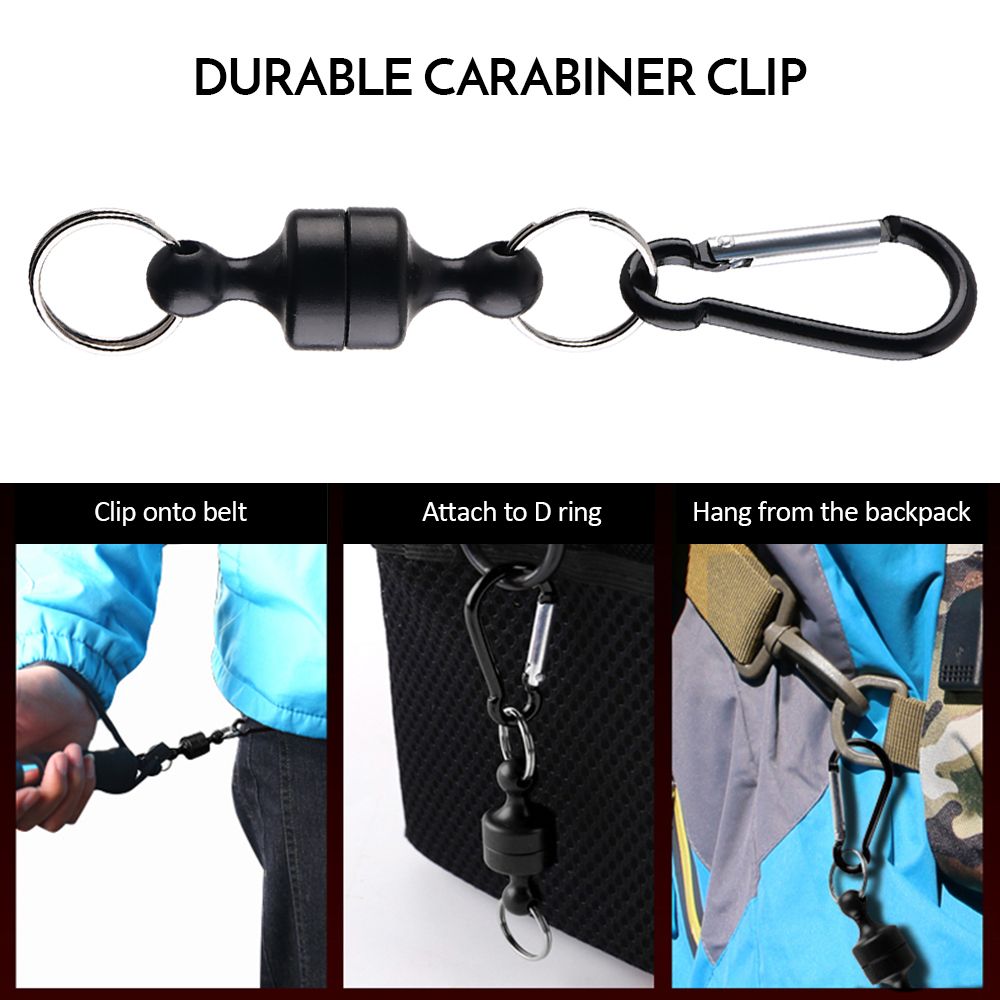 Fishing Magnetic Tool Release Holder Fly Fishing Retractor
