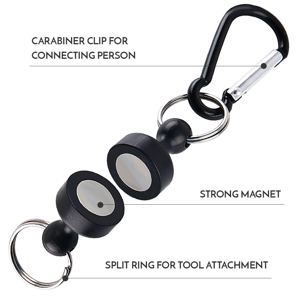 Fishing Magnetic Tool Release Holder Fly Fishing Retractor