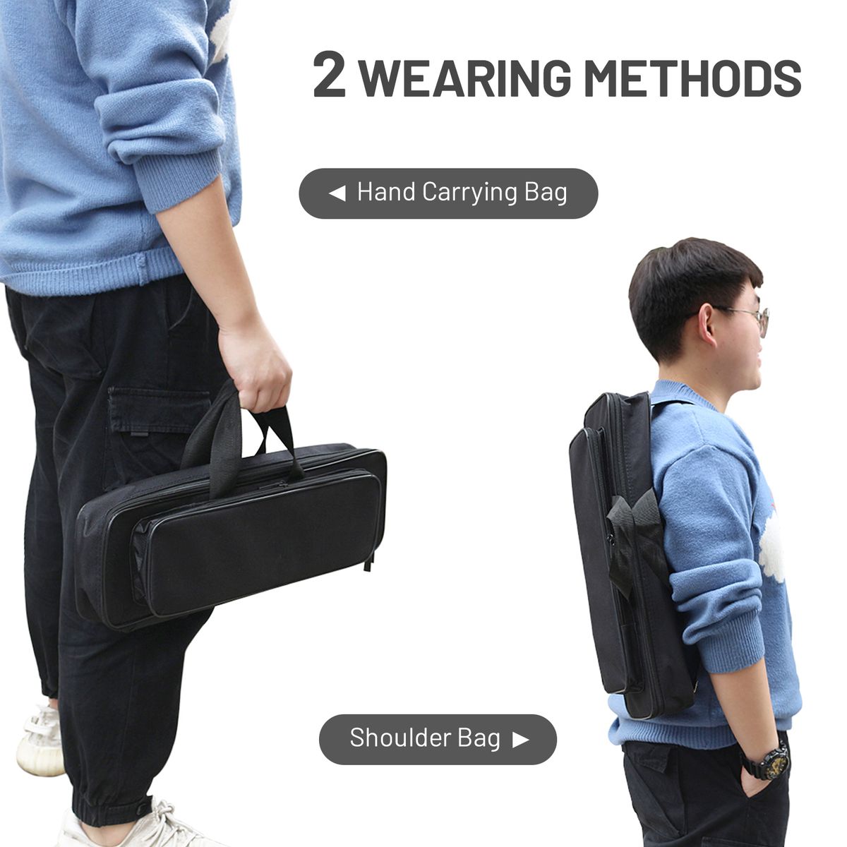 45cm/50cm/60cm Fishing Rod Bag Water-repellent Fishing Rod