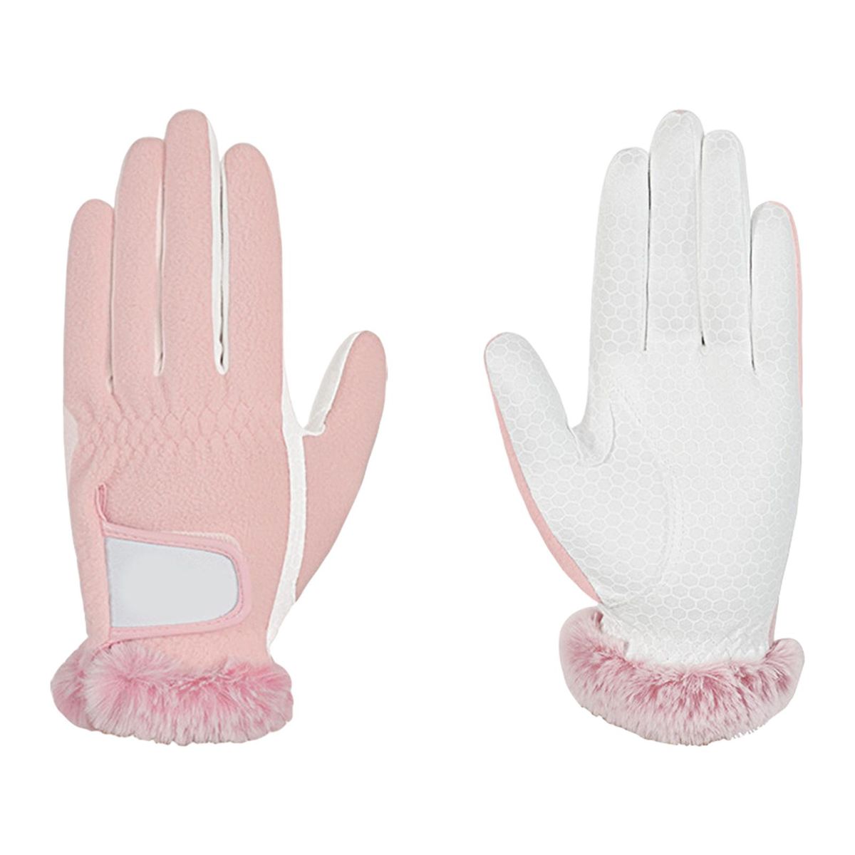 1 Pair Golf Reliable Fit Compression Golf Pink