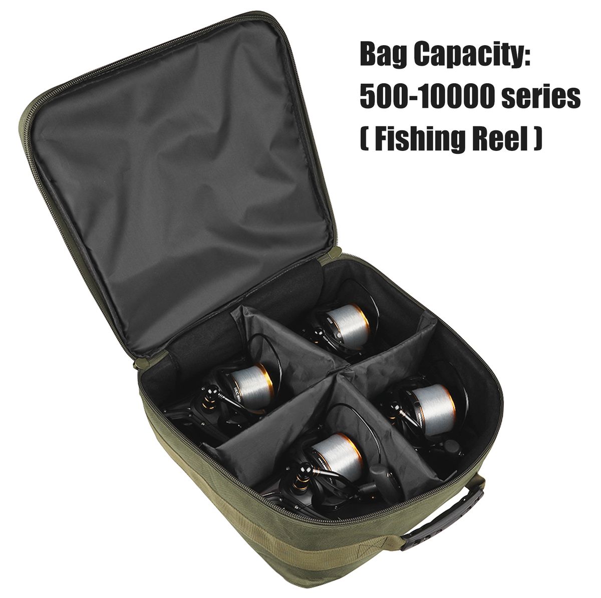 Fishing Reel Storage Bag Carrying Case For 500-10000 Series