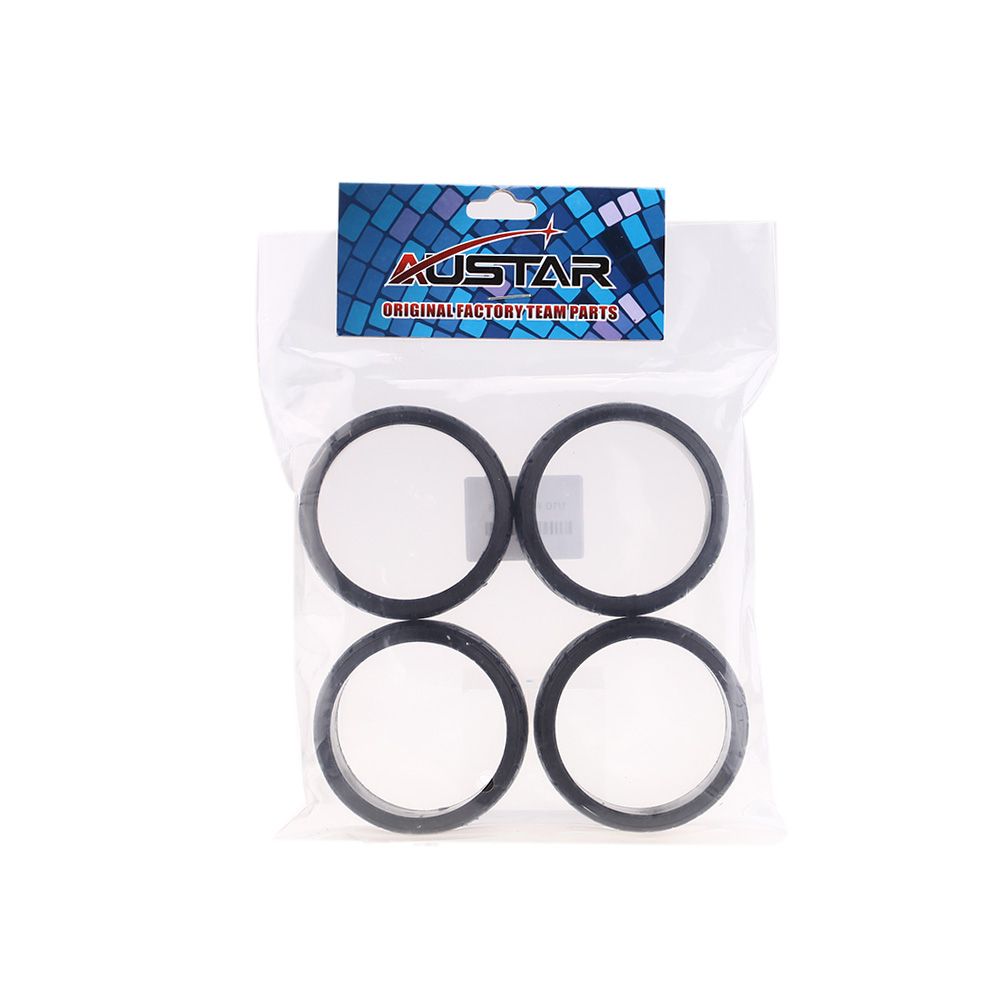 4Pcs/Set 1/10 Grain Drift Car Tires Plastic Hard Tyre For