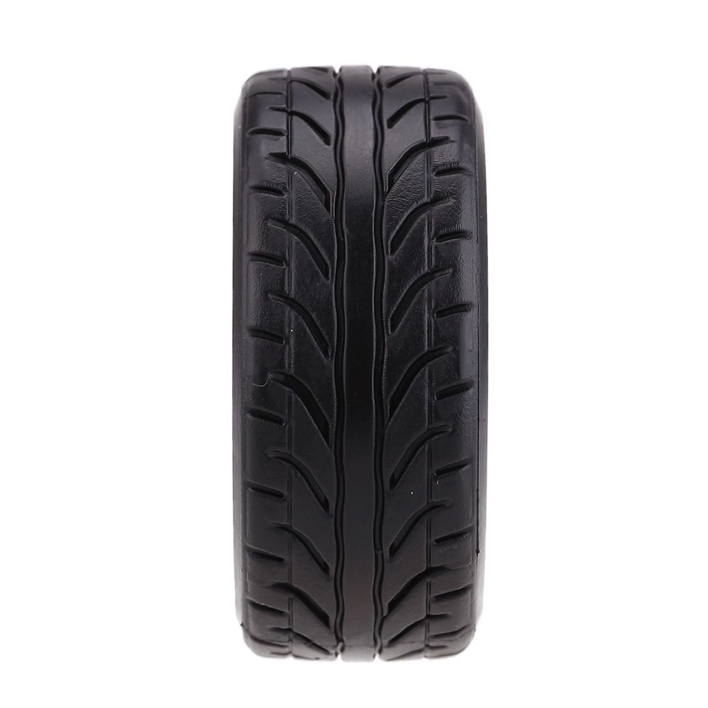4Pcs/Set 1/10 Grain Drift Car Tires Plastic Hard Tyre For