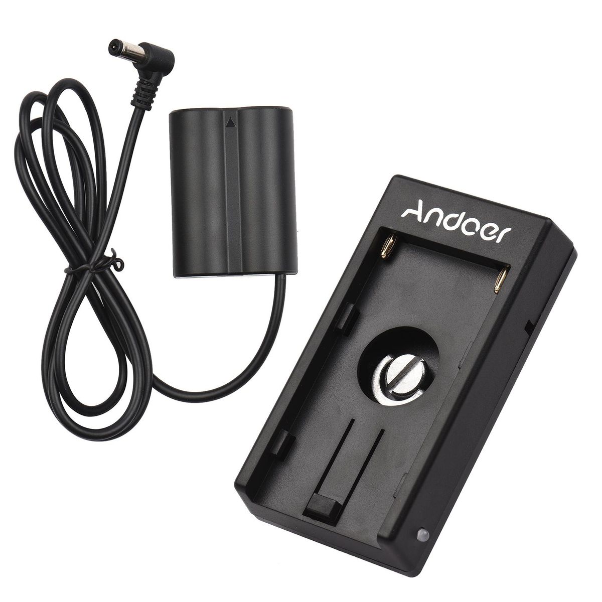 Andoer NP-F Battery Adapter Plate to CP-W235 Dummy Battery Replacement for Fujifilm X-T4 Camera