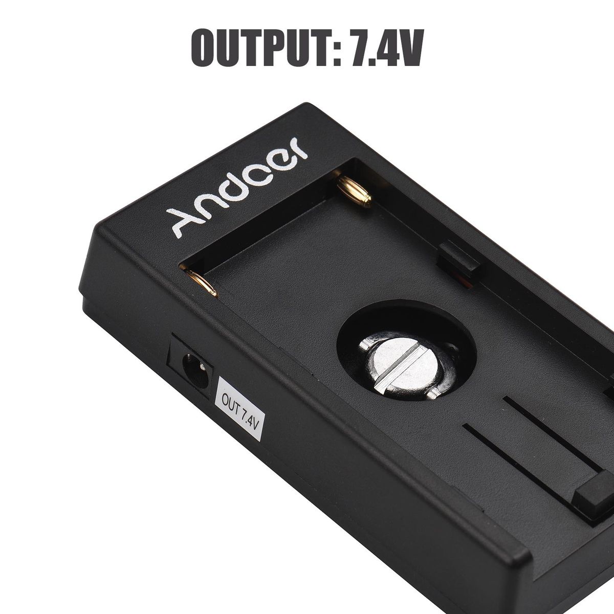 Andoer NP-F Battery Adapter Plate to CP-W235 Dummy Battery Replacement for Fujifilm X-T4 Camera