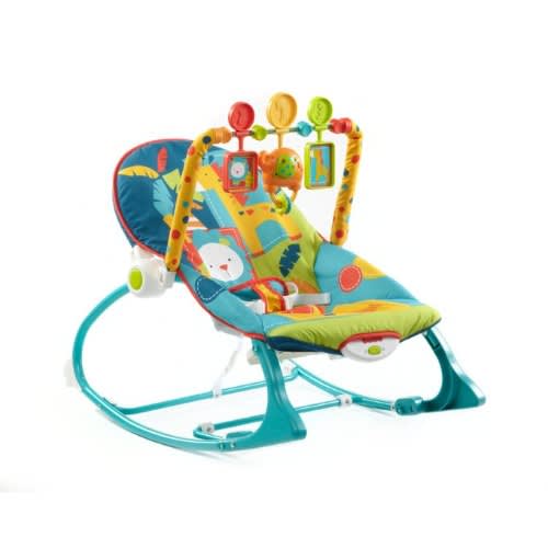 To Toddler Rocker Sleeper - Safari Pattern