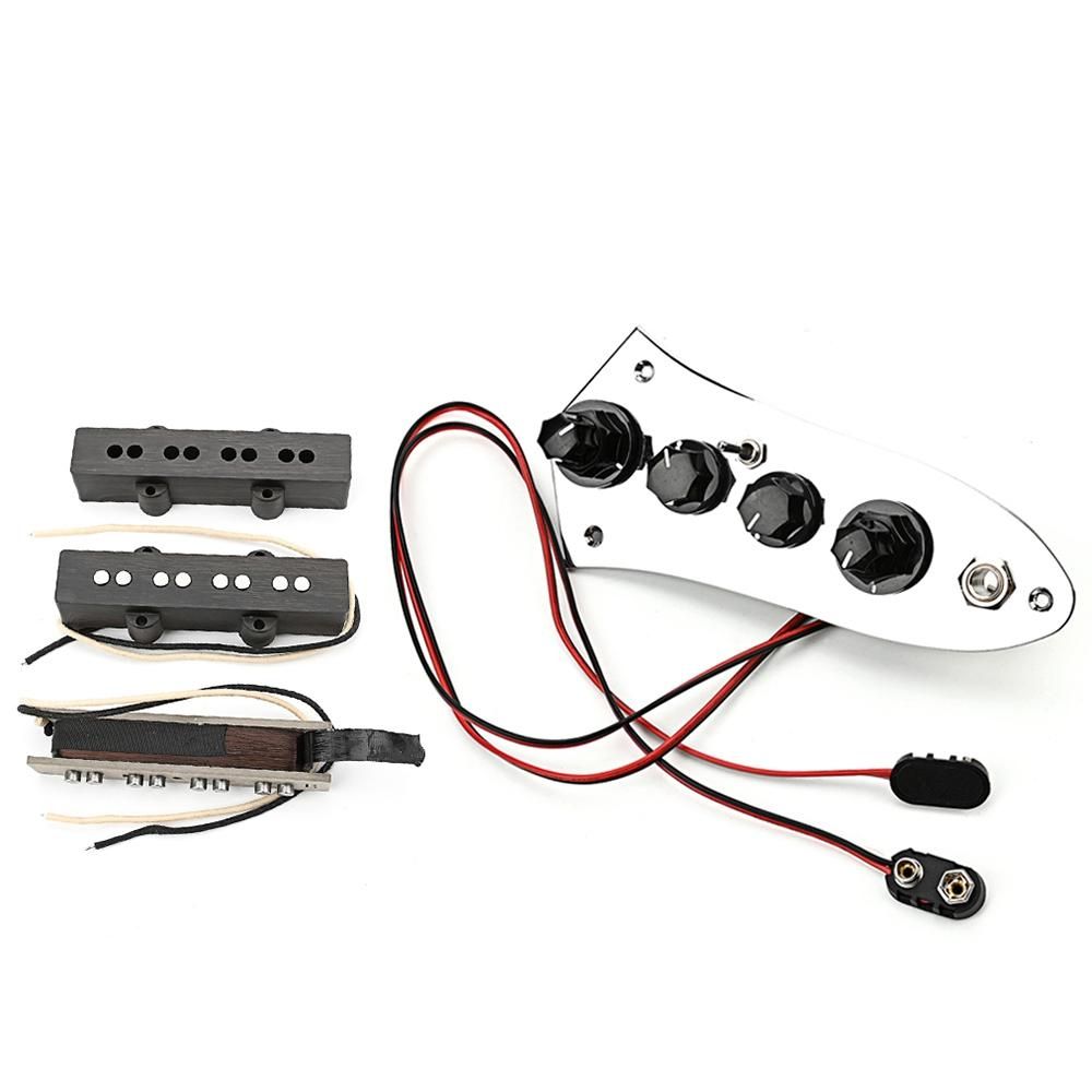 Jazz JB Bass Pickup Neck/Bridge and Loaded Wired