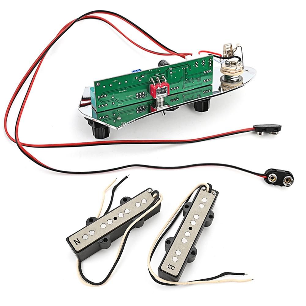 Jazz JB Bass Pickup Neck/Bridge and Loaded Wired