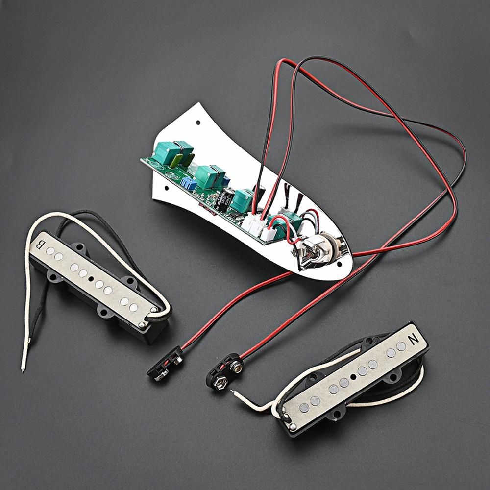 Jazz JB Bass Pickup Neck/Bridge and Loaded Wired