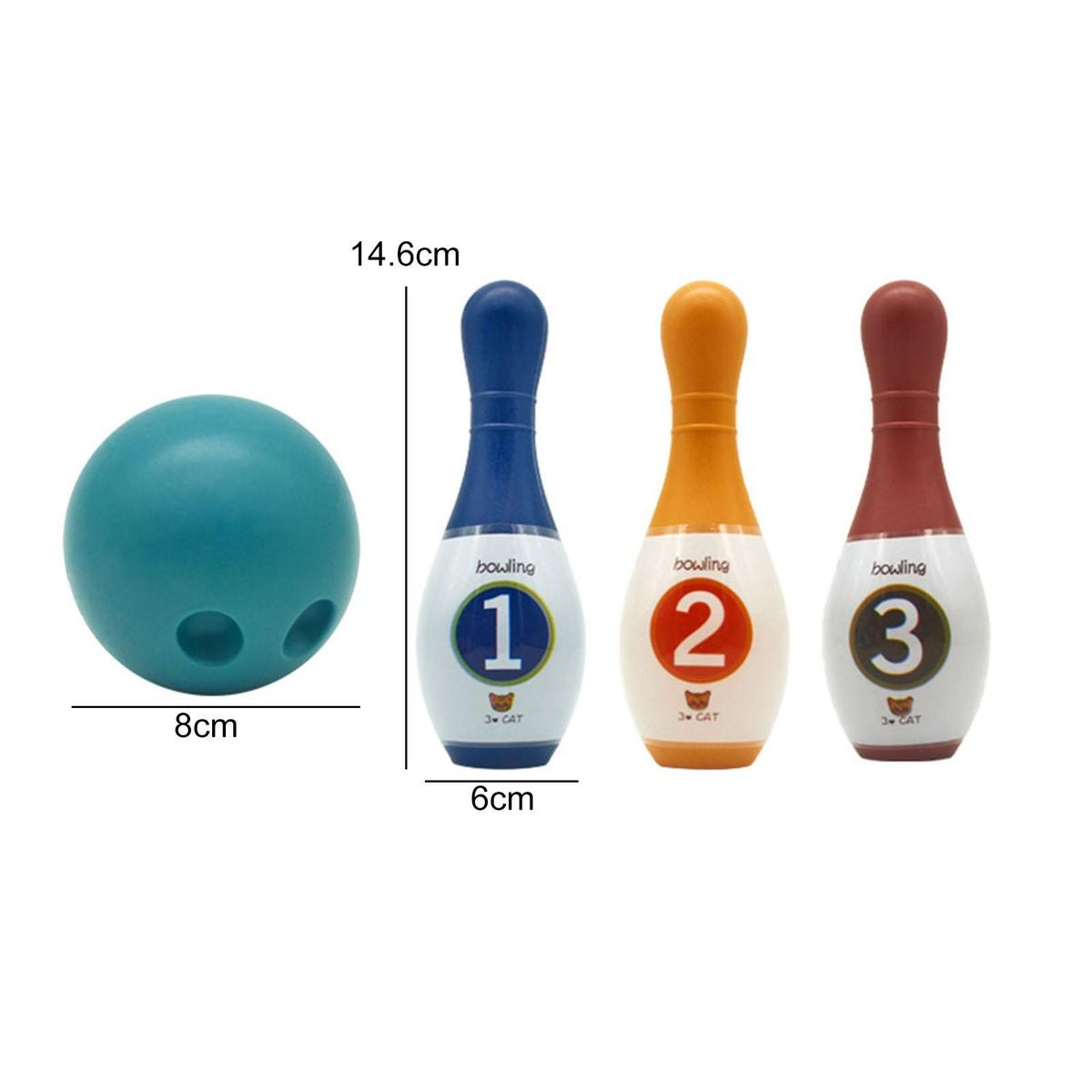 1 Set Bowling Balls Bowling Ball Sports Toys A