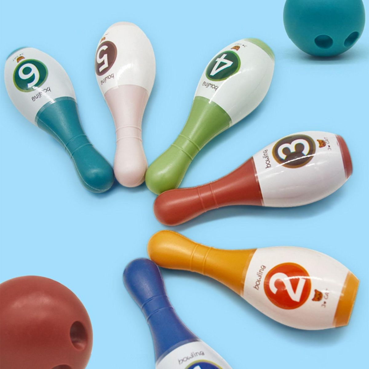 1 Set Bowling Balls Bowling Ball Sports Toys A