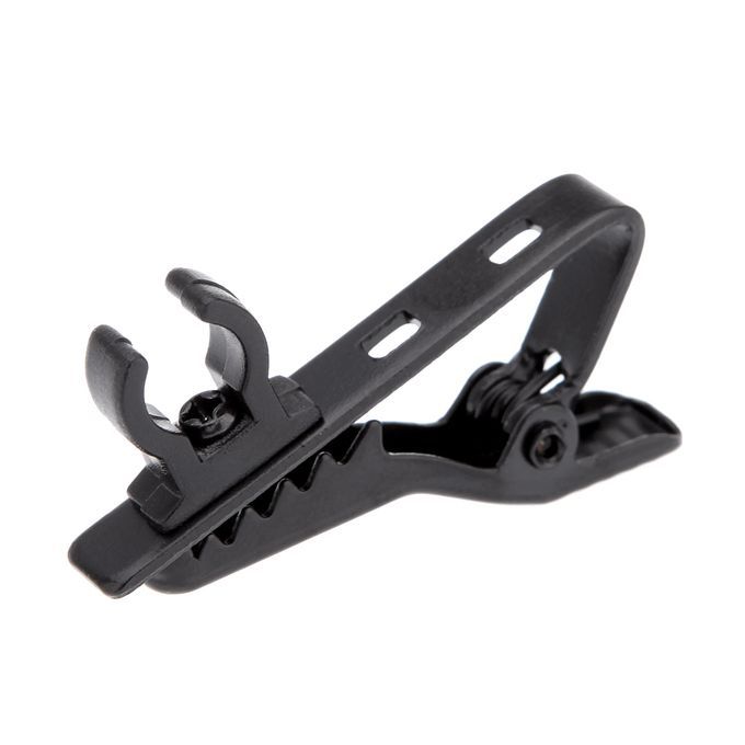 Microphone Tie Clip For Lapel Lavalier Mic