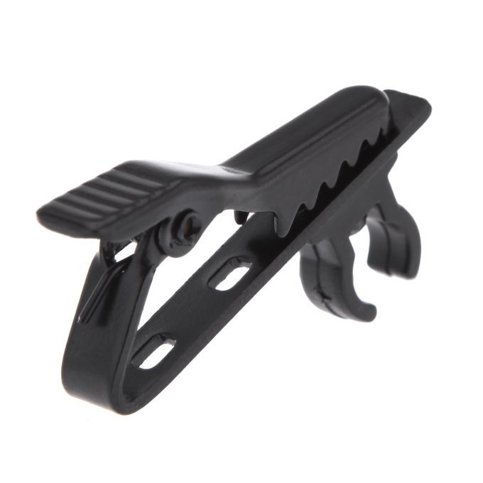 Microphone Tie Clip For Lapel Lavalier Mic