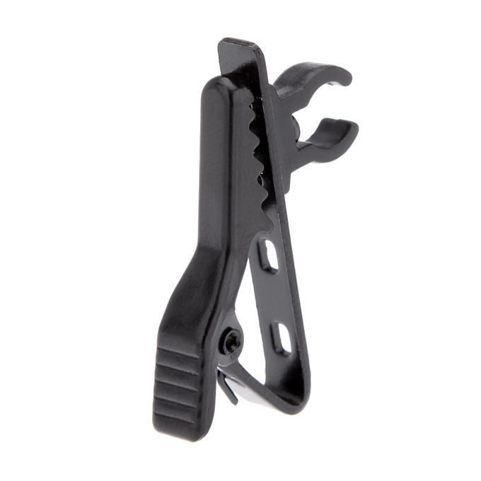 Microphone Tie Clip For Lapel Lavalier Mic