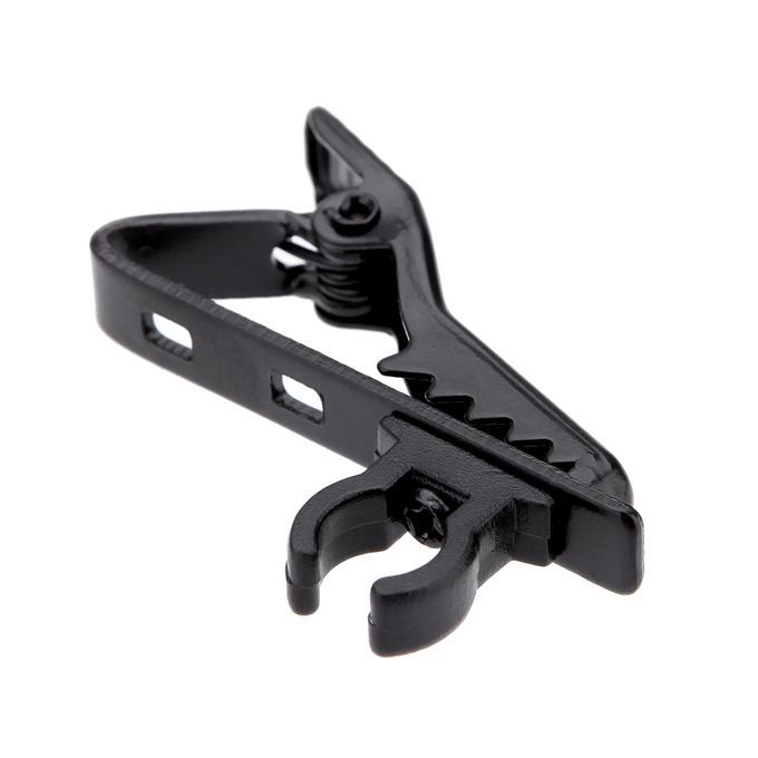 Microphone Tie Clip For Lapel Lavalier Mic