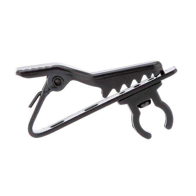 Microphone Tie Clip For Lapel Lavalier Mic