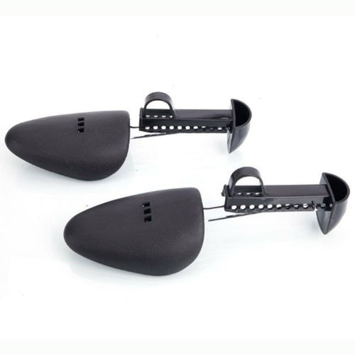 1 Pair Adjustable Men Women's Plastic Shoe Stretcher Durable Black Shoes Holder For Boots Shoe Expander Extender Support Keeper