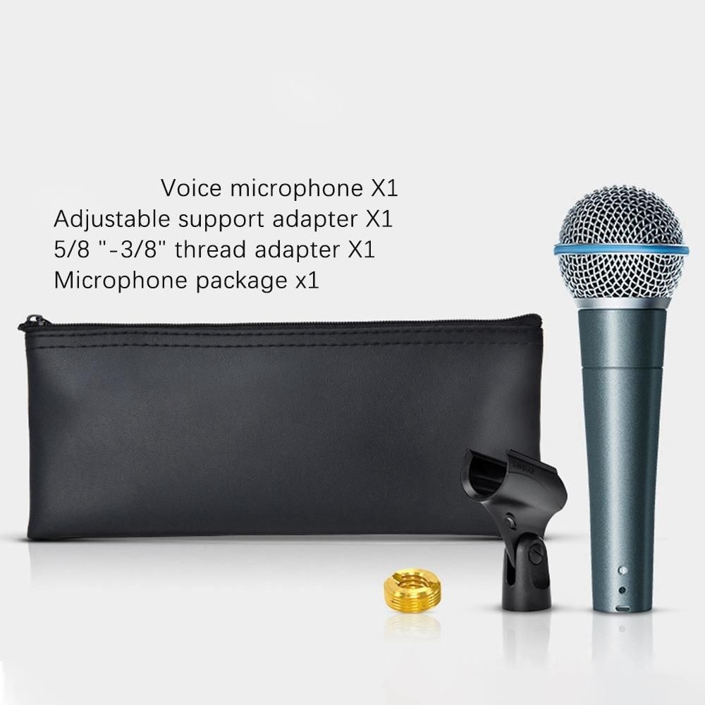 Professional Condenser Microphone Wired Handheld Music
