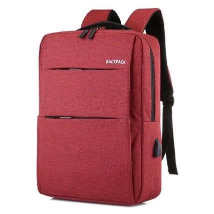 Side Compartment Hidden Zipper Backpack