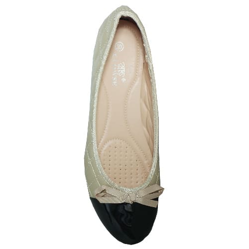 Rue De Champon Ballerinas - Gold
