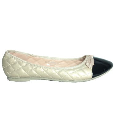 Rue De Champon Ballerinas - Gold