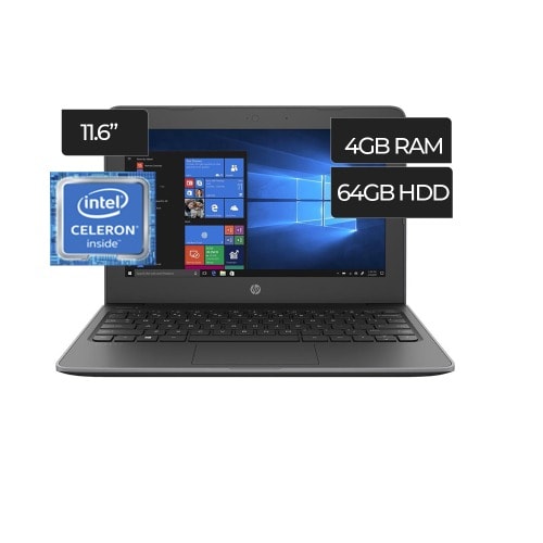 Hp Stream 11 G4 Pro - Intel Celeron - 64GB SSD - 4GB RAM +32 Flash Mouse