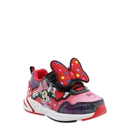 Minnie Mouse Light Up Athletic Sneaker For Toddler Girls