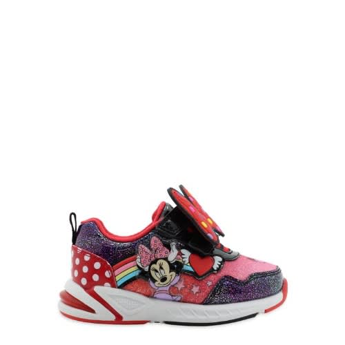 Minnie Mouse Light Up Athletic Sneaker For Toddler Girls