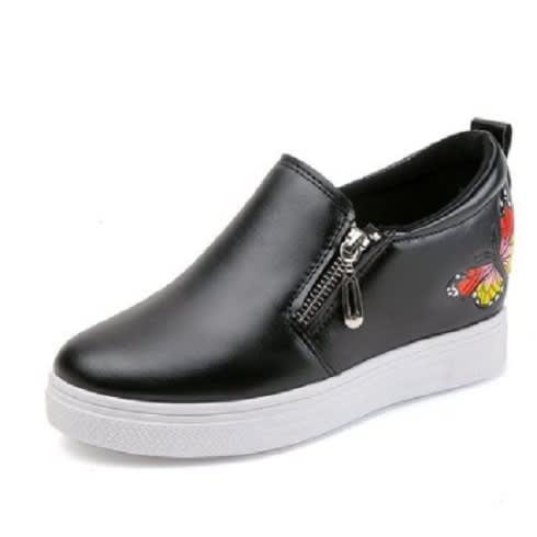 Classic Female Loafers - Black