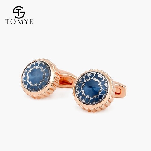 Rose Gold Men's Quality Cuffinks