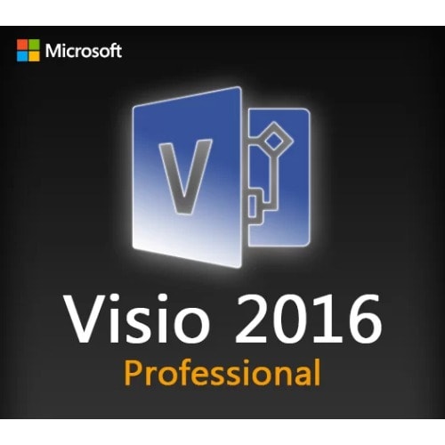 Microsoft Visio Professional 2016 - 1 User - 1 Year